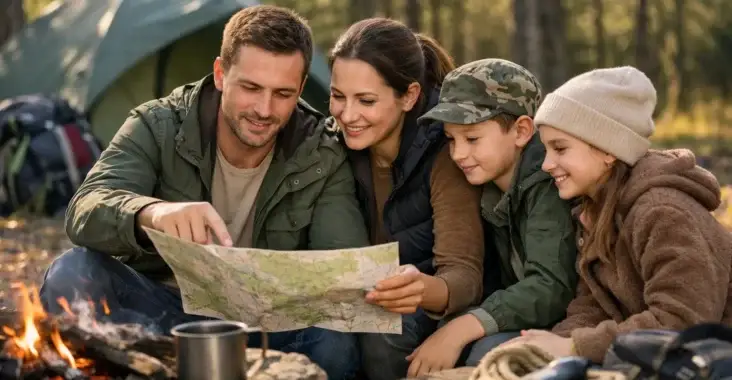 Survival Wochenende Familie richtig planen